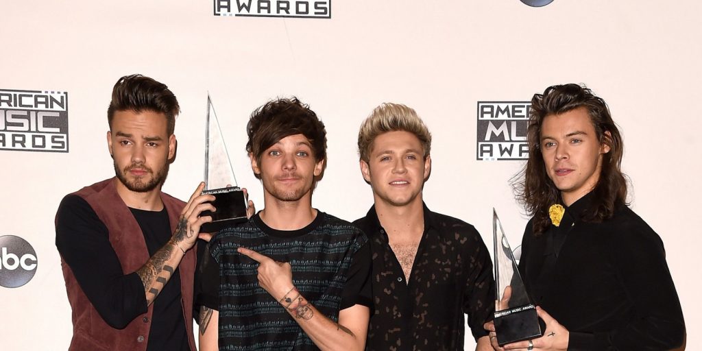 One Direction amongst Sony Music winners at AMAs 2015