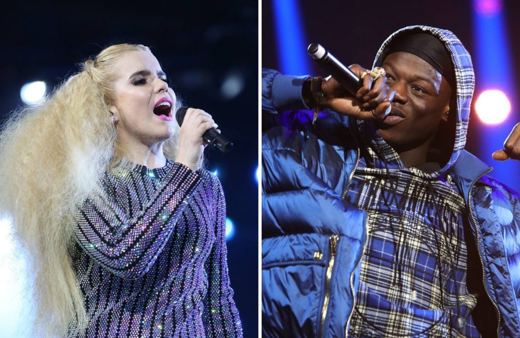J Hus & Paloma Faith perform at BRIT Awards 2018 Nominations Launch