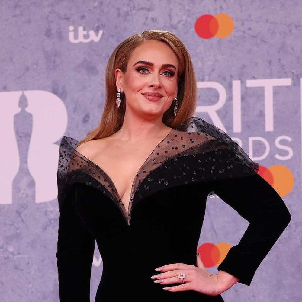 Adele at the BRITs