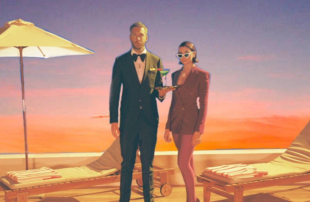 Calvin Harris releases 'One Kiss' music video
