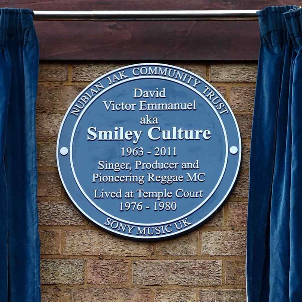 Smiley Culture Celebrated With a Blue Plaque