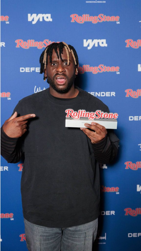 Myles Smith wins The Breakthrough Award at the 2025 Rolling Stone UK Awards 